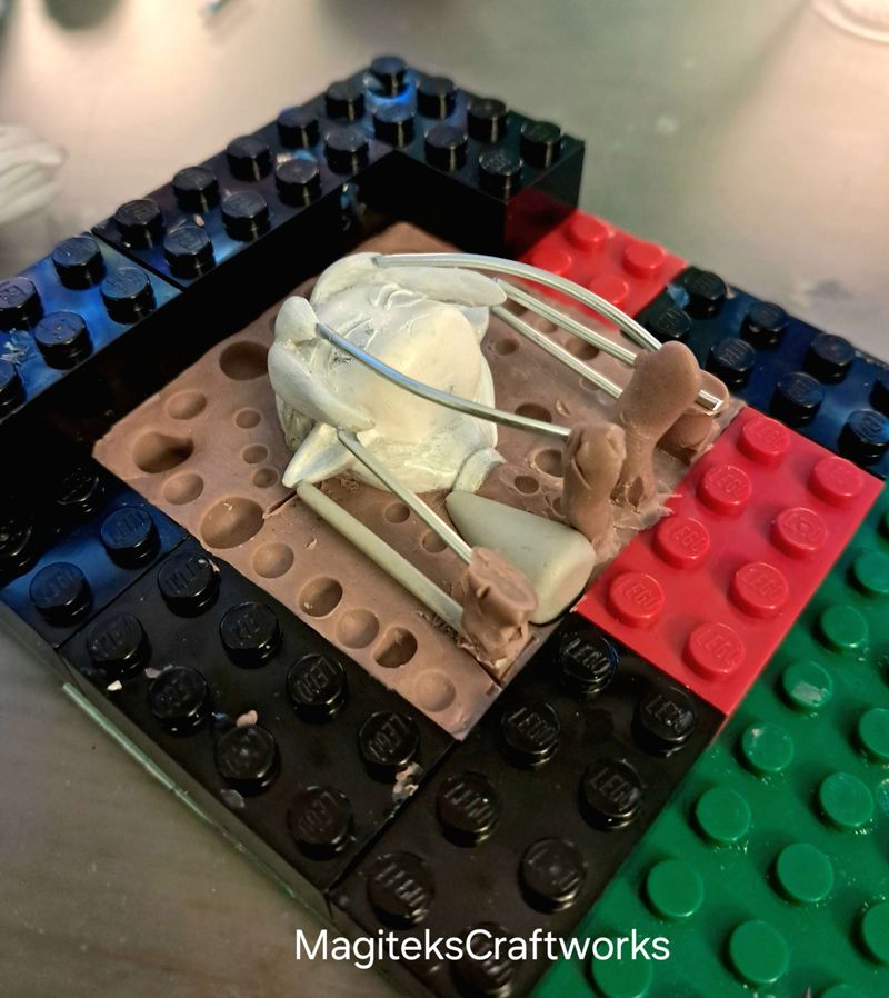 Molding a sculpted OC head