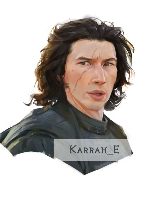 Stylised Kylo Ren