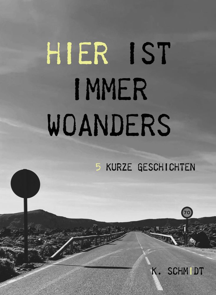 Cover des E-Books „Hier ist immer woanders“