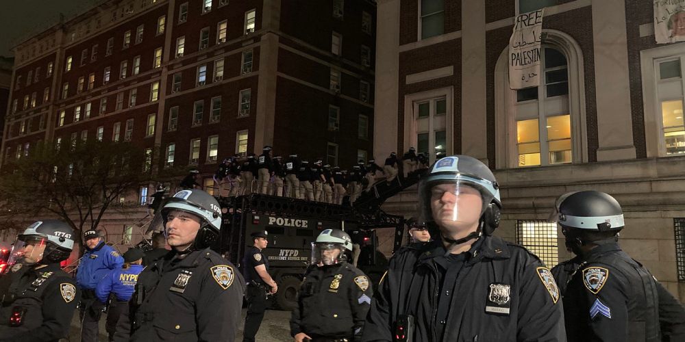 A Columbia professor wanted to document history. NYPD arrested him outside his home