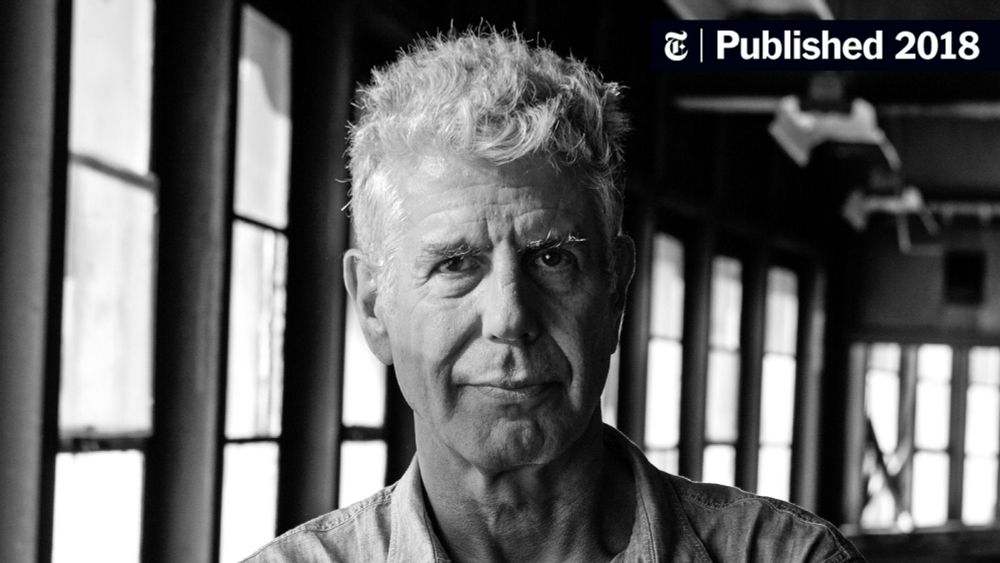 Opinion | Anthony Bourdain Was the Kind of ‘Bad Boy’ We Need More Of (Published 2018)