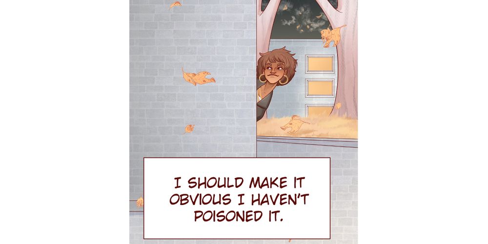 I should make it obvious I haven't poisoned it. 