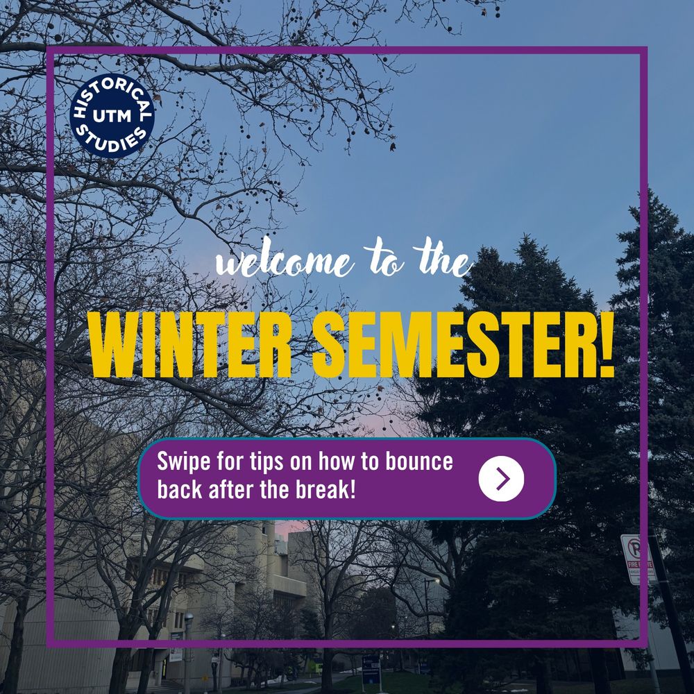 Welcome to the winter semester! Swipe for tips on how to bounce back after the break!