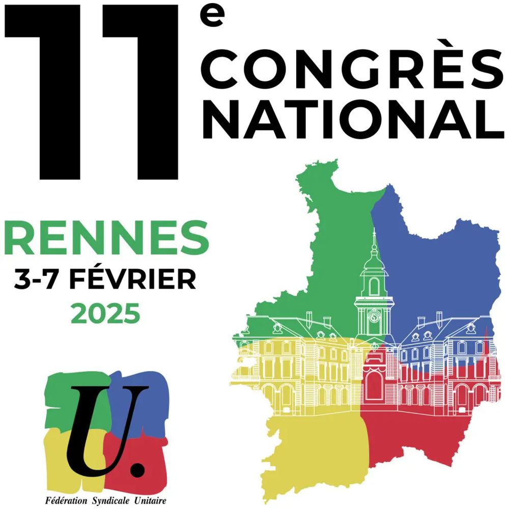 Le snU.pden-FSU au 11e congrès national FSU à Rennes du 3 au 7 février 2025