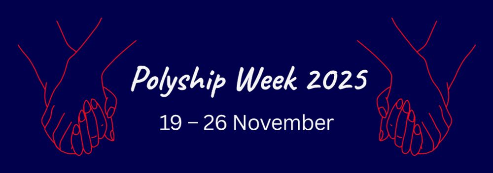 banner that reads "Polyship Week 2025: 19 – 26 November" with a set of held hands on each side