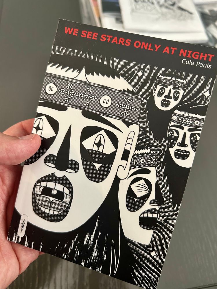 Cover of We See Stars Only at Night by Cole Pauls, published by Conundrum.