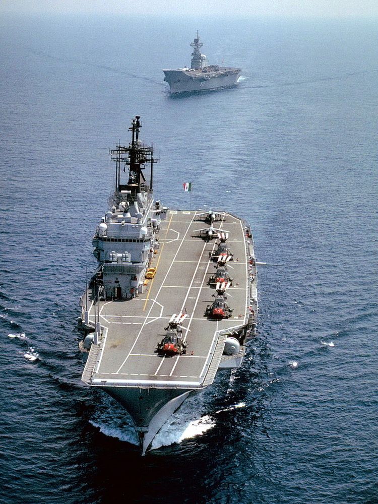 Un portaaeronaus.

PHC Jack C. Bahm (Wikimedia Commons, domini públic)