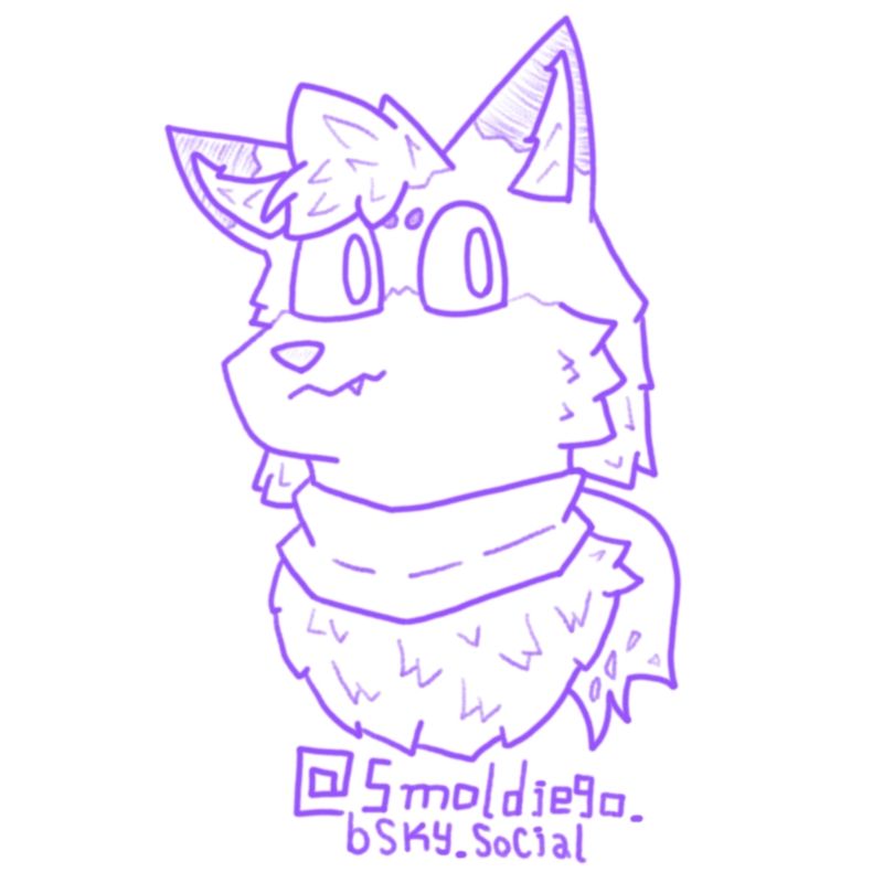 doodle for @smoldiego.bsky.social