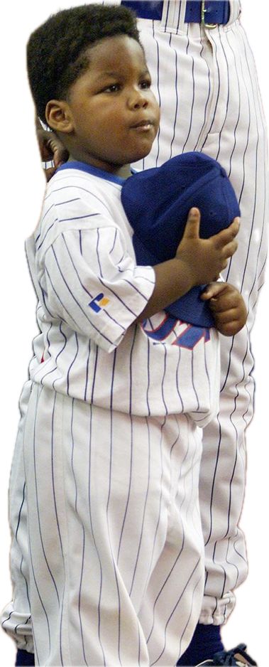 Vladimir Guerrero Jr as a child