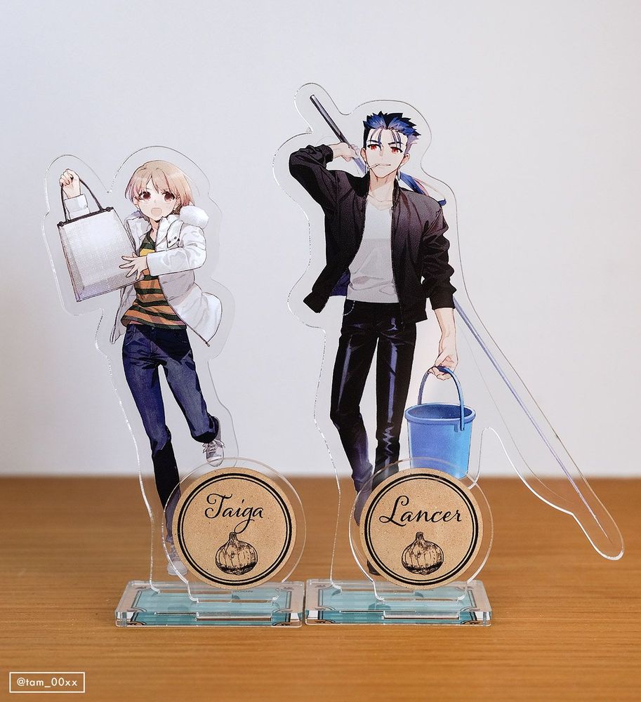 大河とランサーのアクリルスタンド
