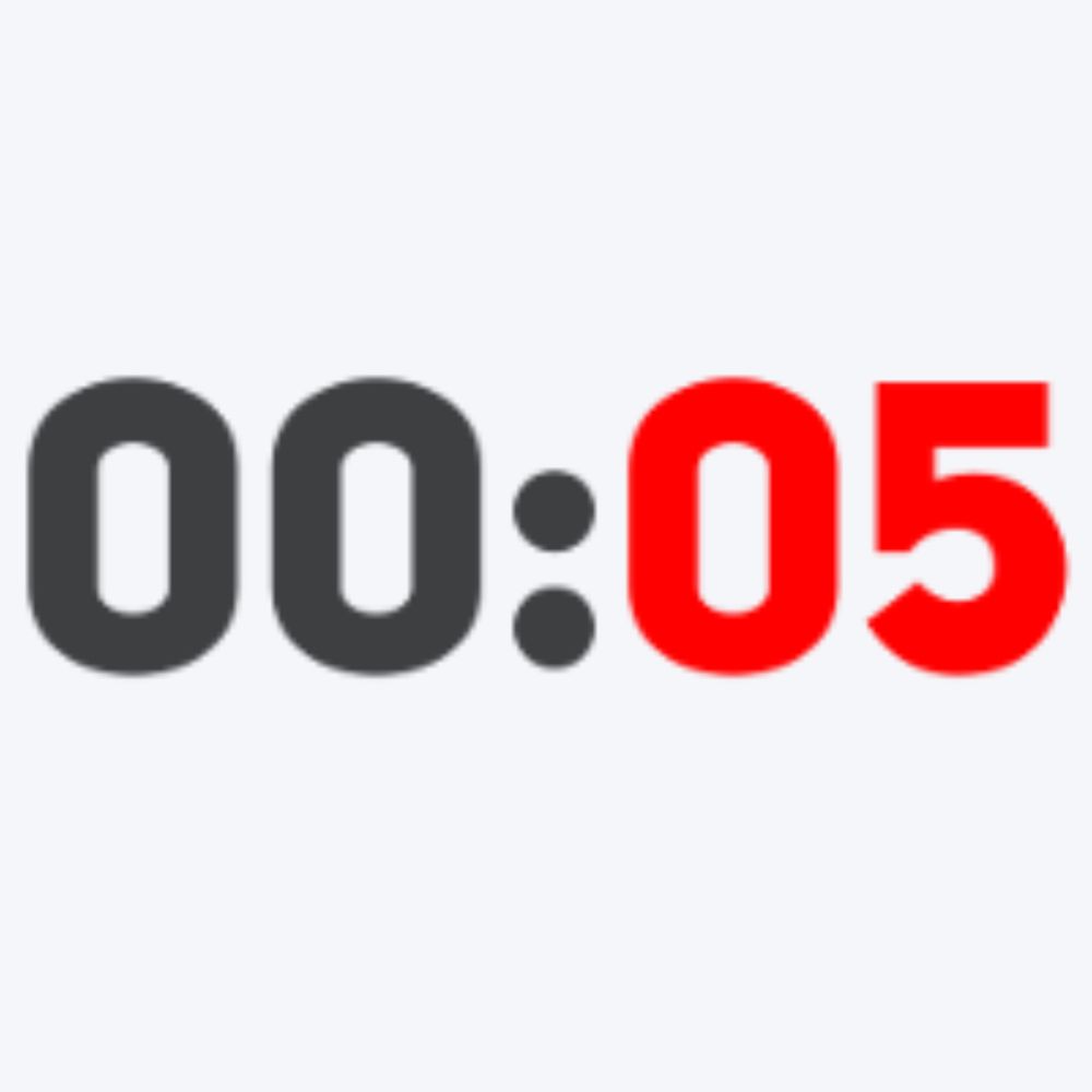 Countdown timer showing how much time left until Saturday, January 20, 2029 12:00:00 PM in timezone New York, America (UTC-05:00)