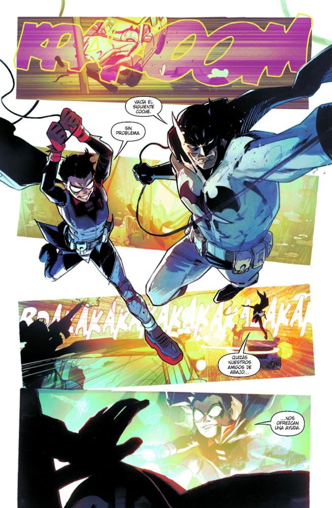 El reflejo de la luz eléctrica en la noche, todo un acierto