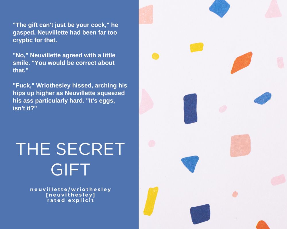 The Secret Gift - Neuvillette/Wriothesley, rated explicit