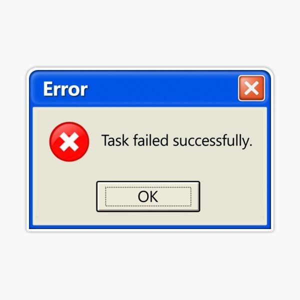 Task failed successfully