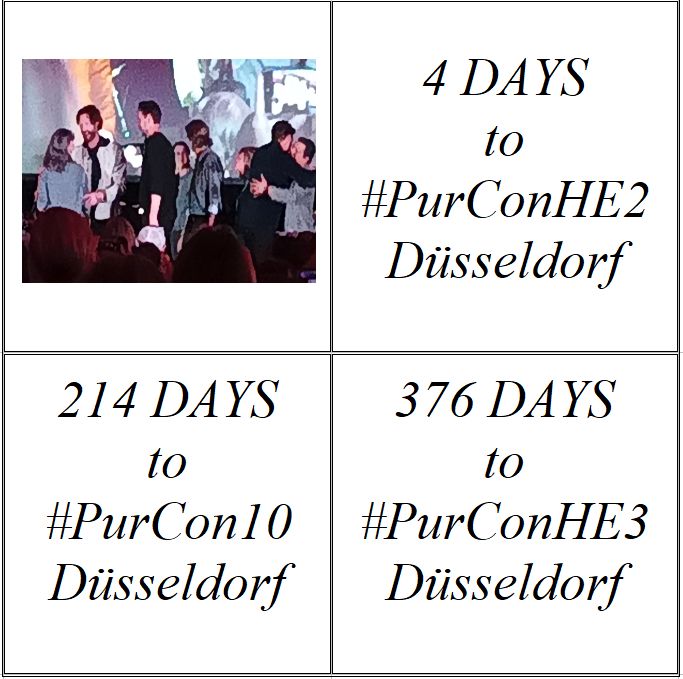 4 DAYS to #PurConHE2 Düsseldorf
214 DAYS to #PurCon10 Düsseldorf
376 DAYS to #PurConHE3 Düsseldorf

