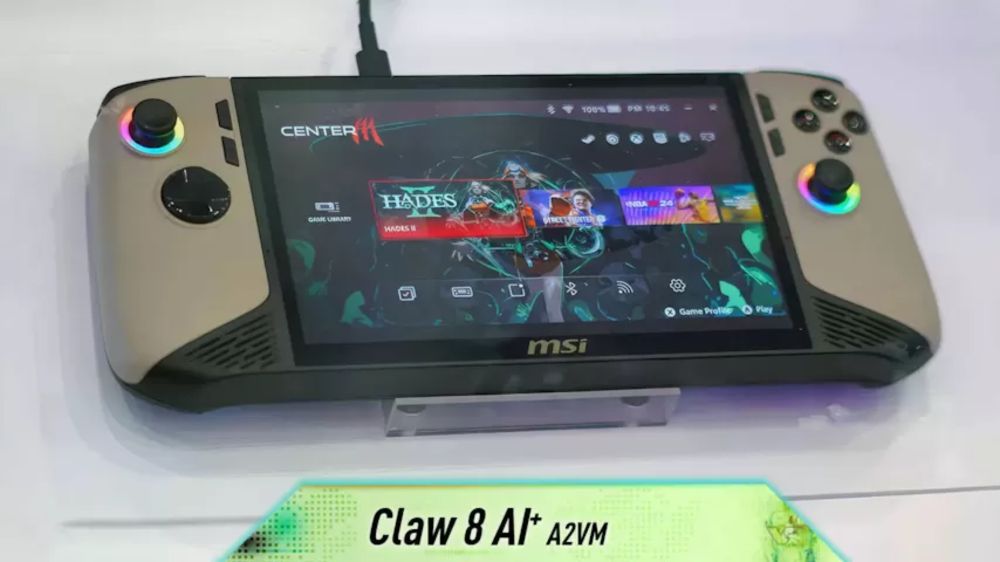 MSI Claw 8 AI+: Bigger Screen, Enhanced Battery, and Upgraded CPU | FanTechno.com