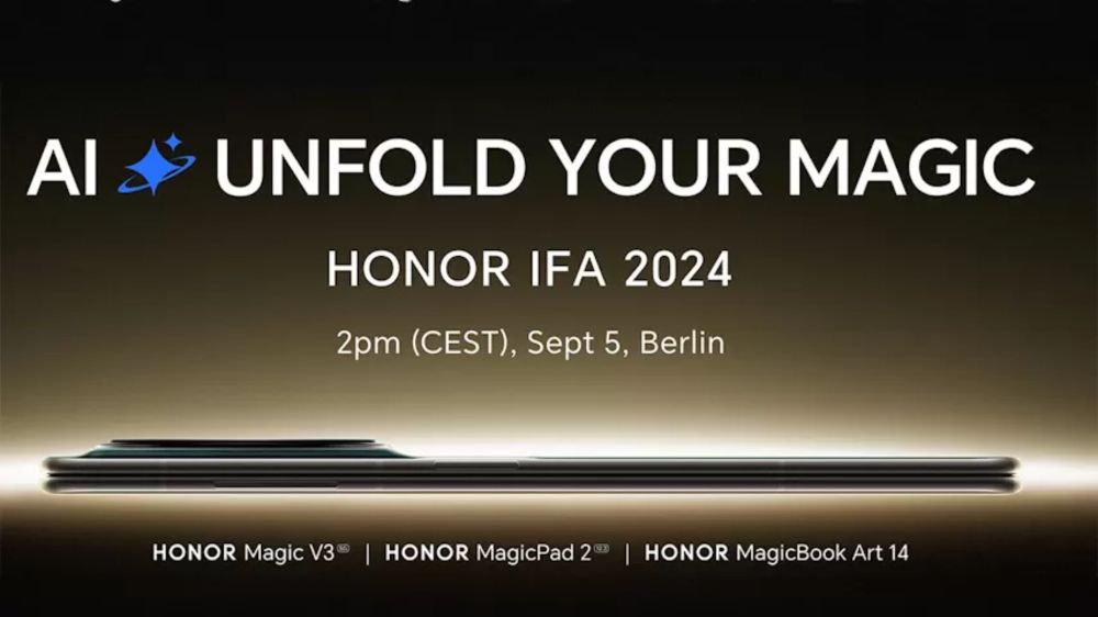 Honor at IFA 2024: New Releases Magic V3, MagicPad 2, and MagicBook Art 14 | FanTechno.com