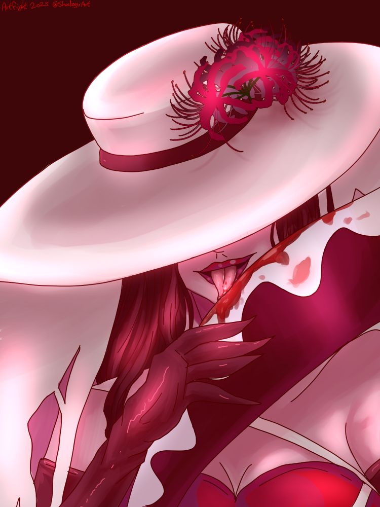 Spider Lily Reaper - attack on DigitalMonkey_