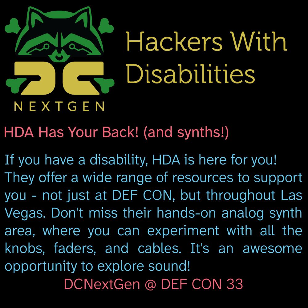 image has same text as description. additionally there is a raccoon face with crossed bones behind it, underneath the words d c next gen