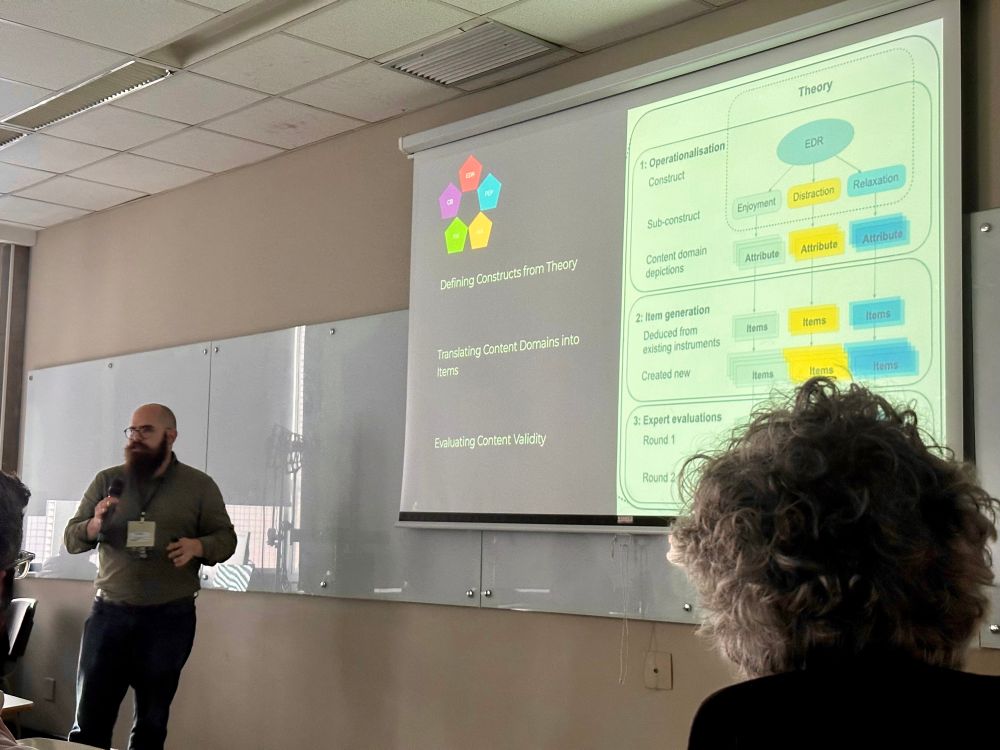 Connor presenting at ICMPC18 in São Paulo 