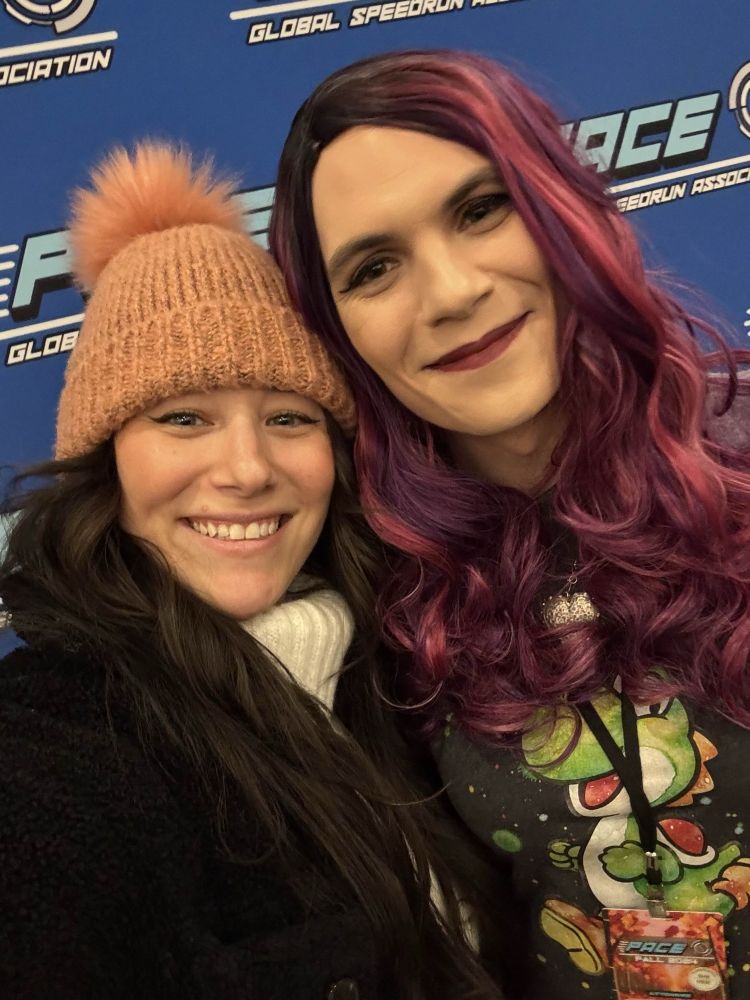 Sarah selfie with Emi