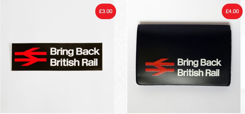 Bring Back British Rail Merchandise