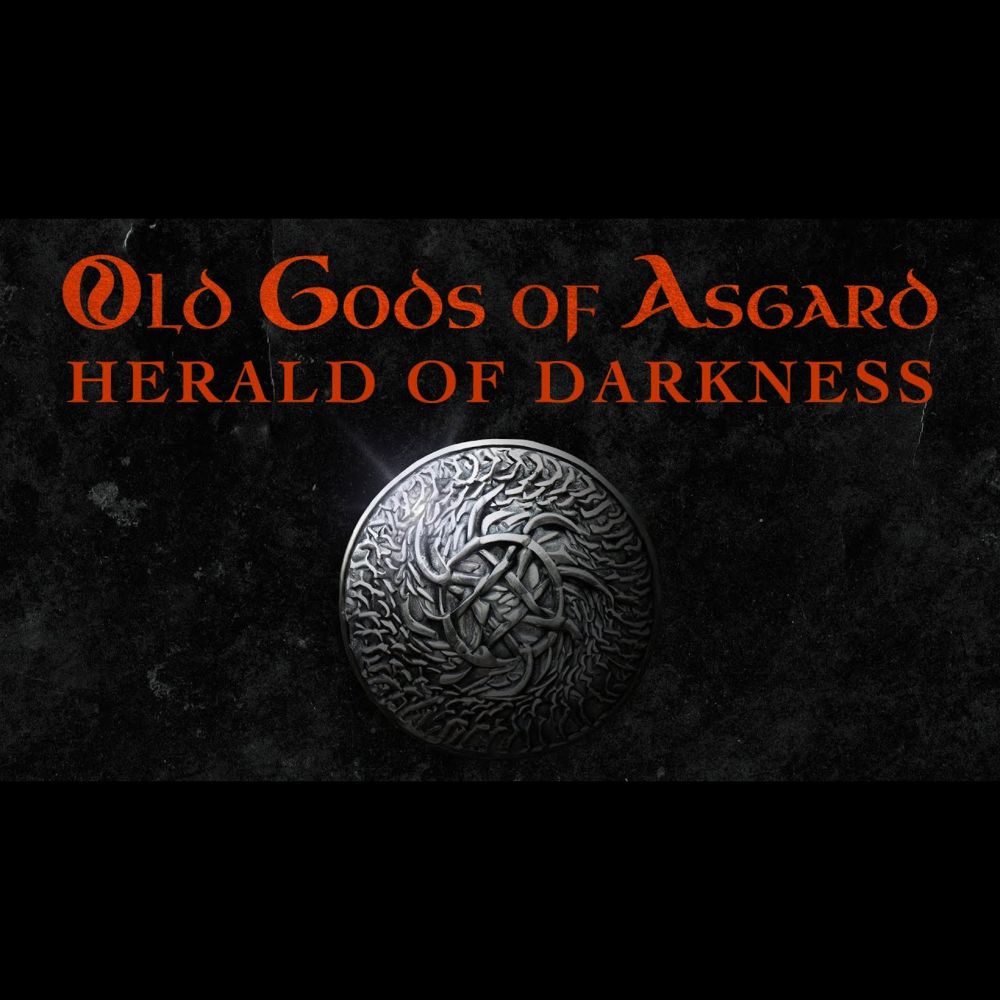 Old Gods of Asgard - Herald of Darkness [feat. Alan Wake & Mr. Door] (Official Lyric Video)