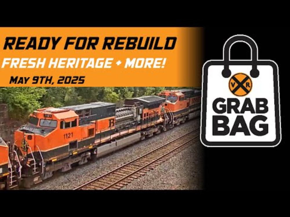 Grab Bag: Damaged Railcars, Fresh Heritage Units + More!  | Weekly Top Trains (May 2025)