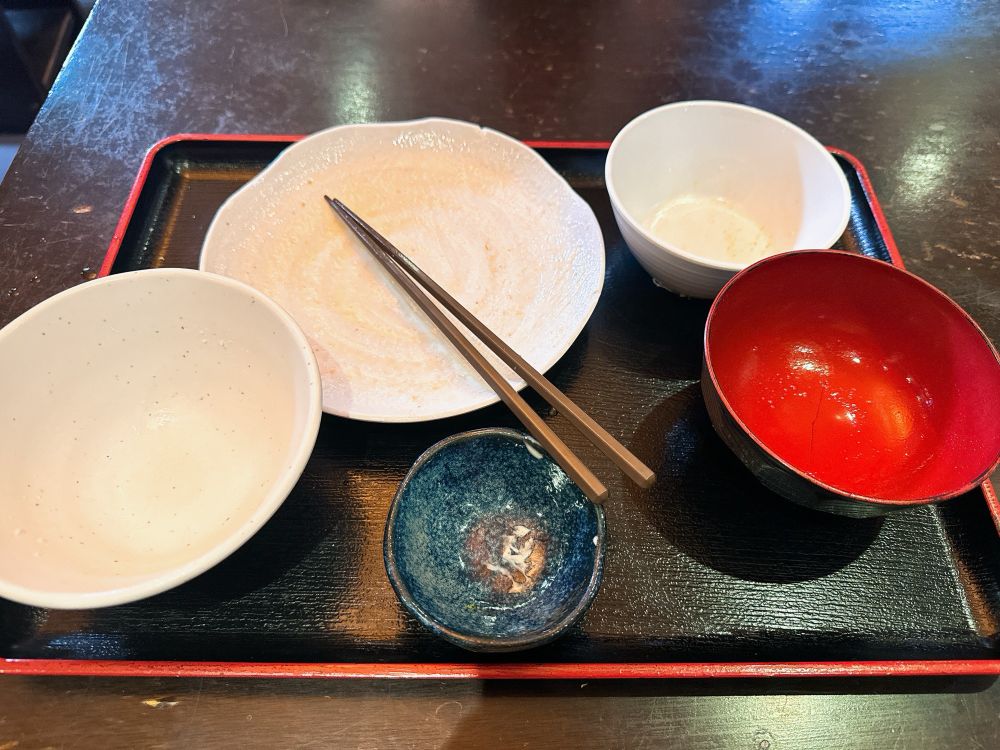 ご馳走さまでした