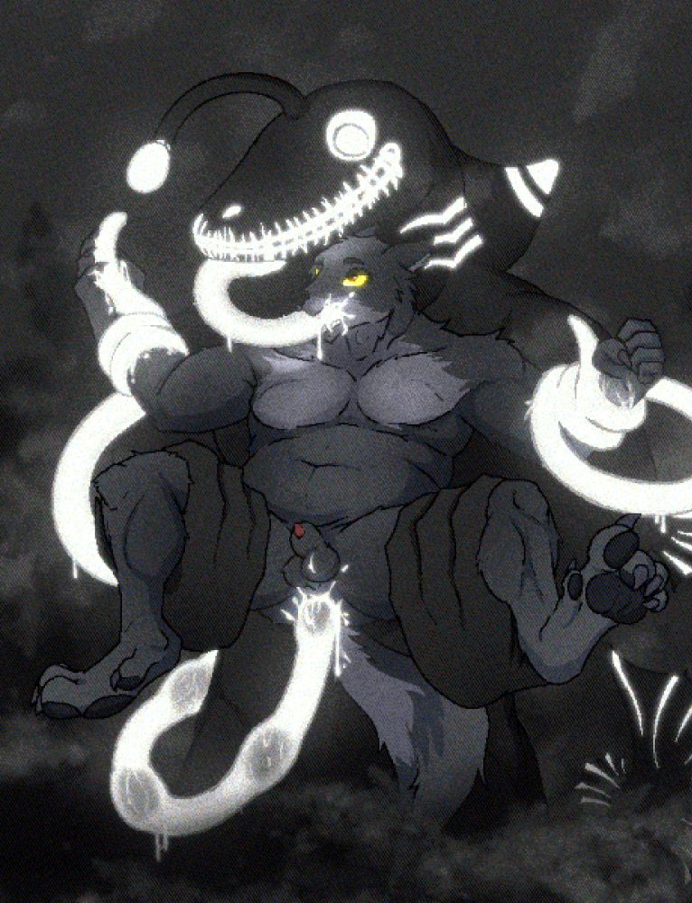 An alternate version of the other image, but without the robes and mask.