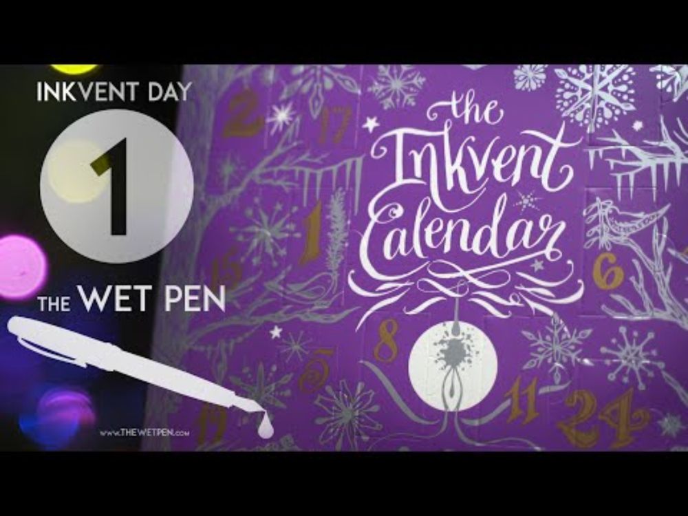 Diamine Inkvent Calendar 2023:  Day 1