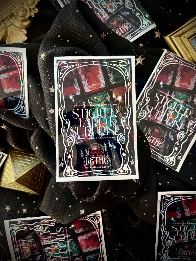 Tarot sticker lucky bag 