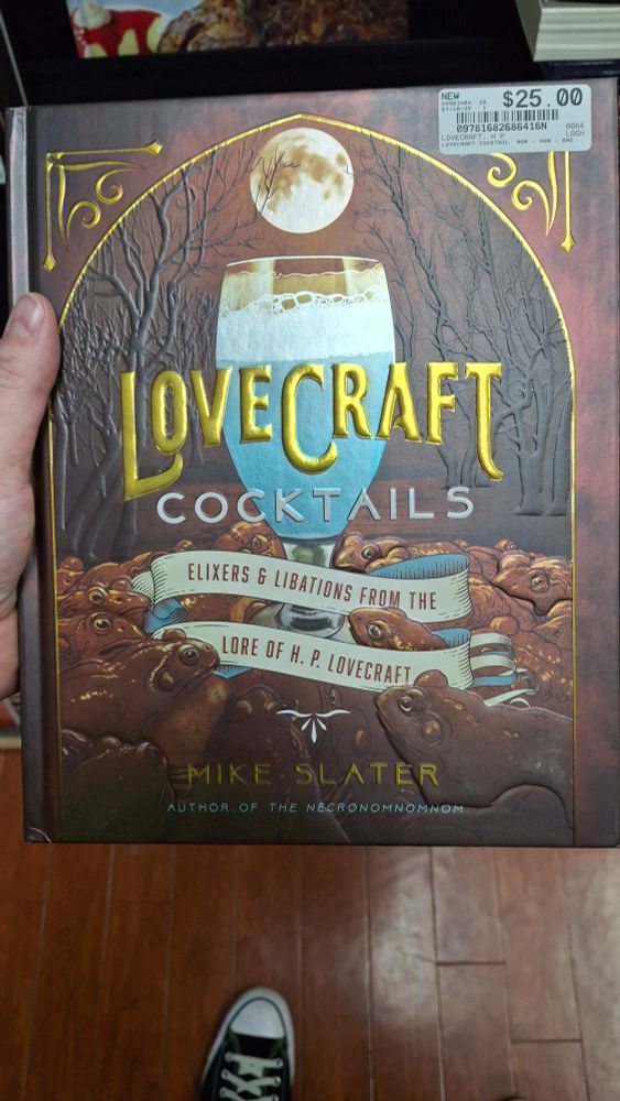 A copy of Lovecraft Coctails by Mike Slater