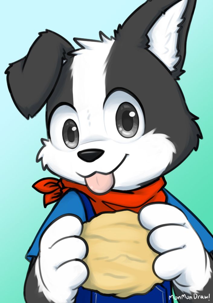 A dog who loves... just to be silly.