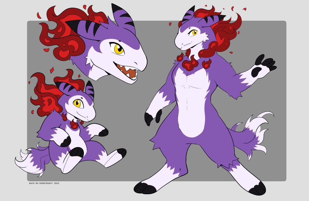 Dorumon colored Typhlosion