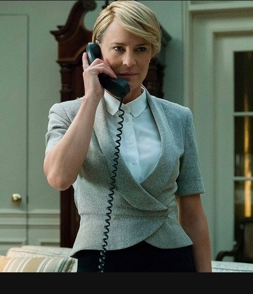 President Claire Underwood. 