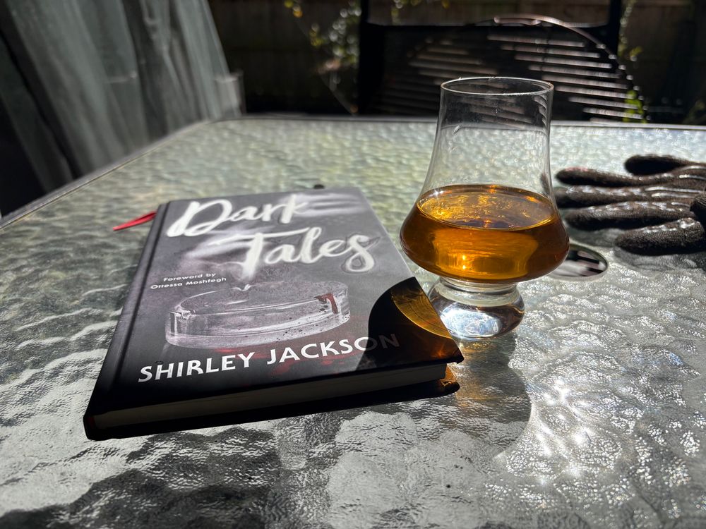 Shirley Jackson’s “Dark Takes” and a snifter of bourbon