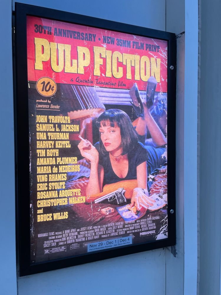 Pulp fiction poster 