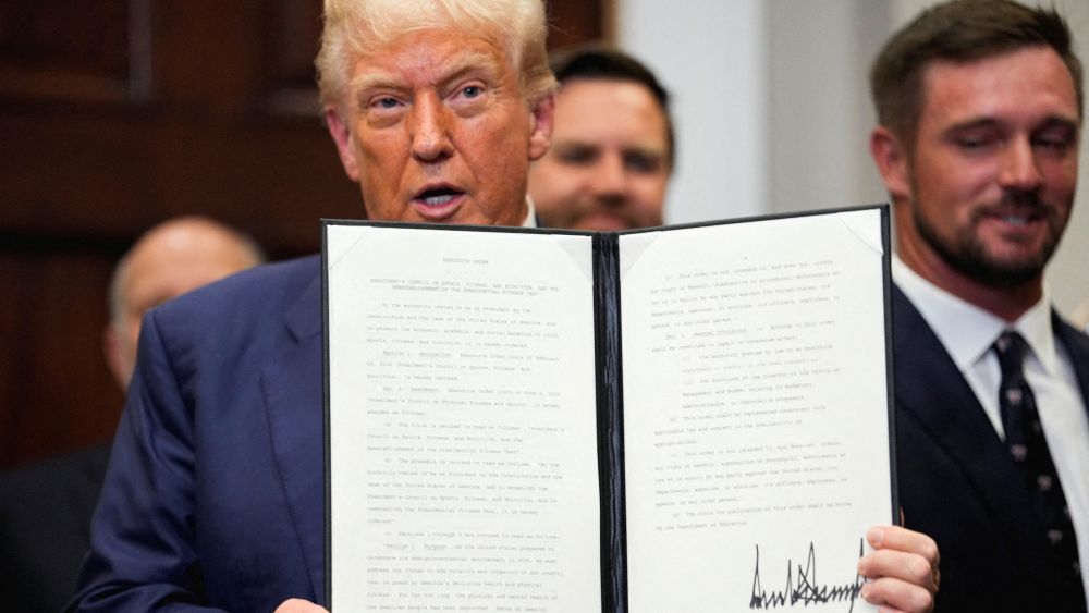 A survey released this week finds a dip in support for President Trump in one of his key bases. It's the latest in a string of low approval numbers.