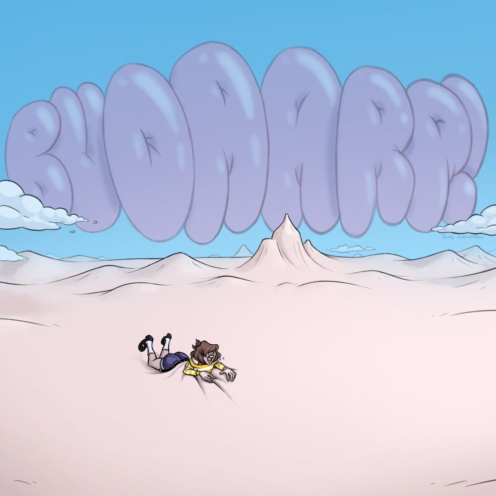 Me resting atop my planetary belly, having swallowed the entire Earth. A monstrous belch rumbles across my horizon.