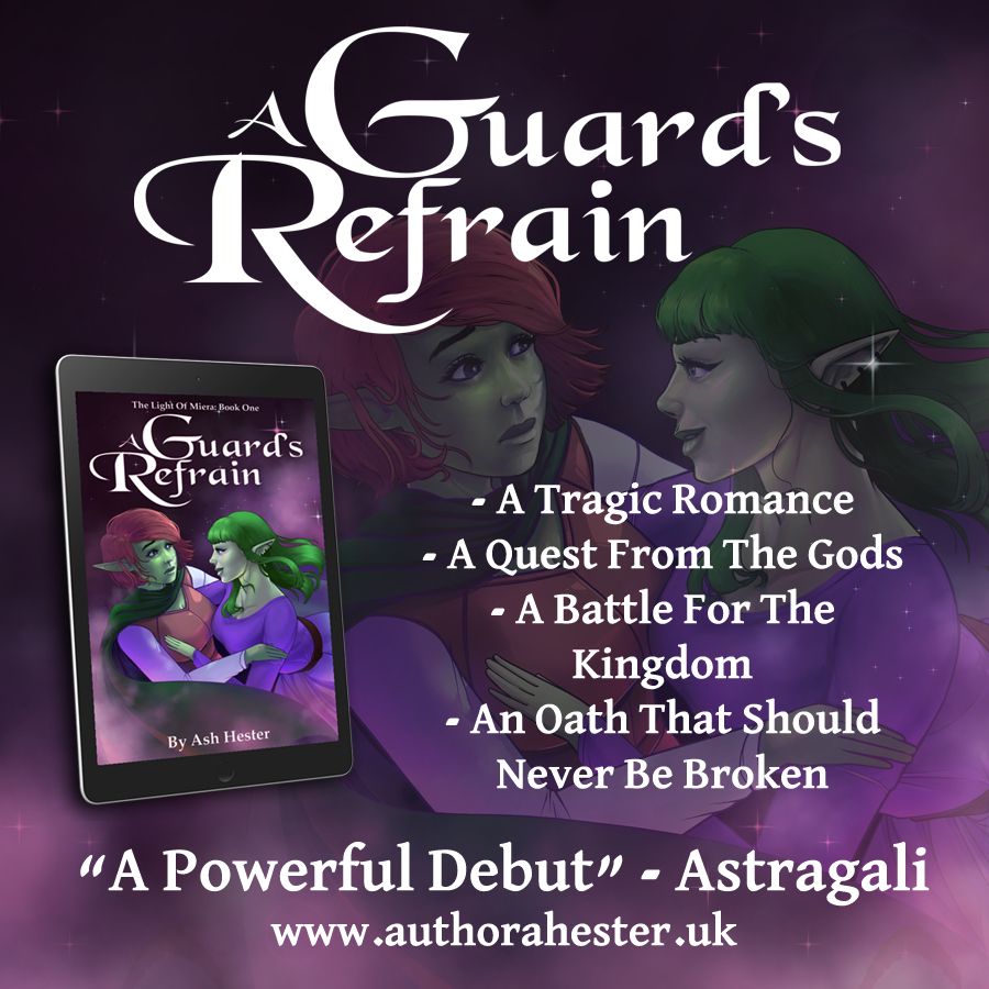 a guard's refrain cover and image with the quote "a powerful debut"