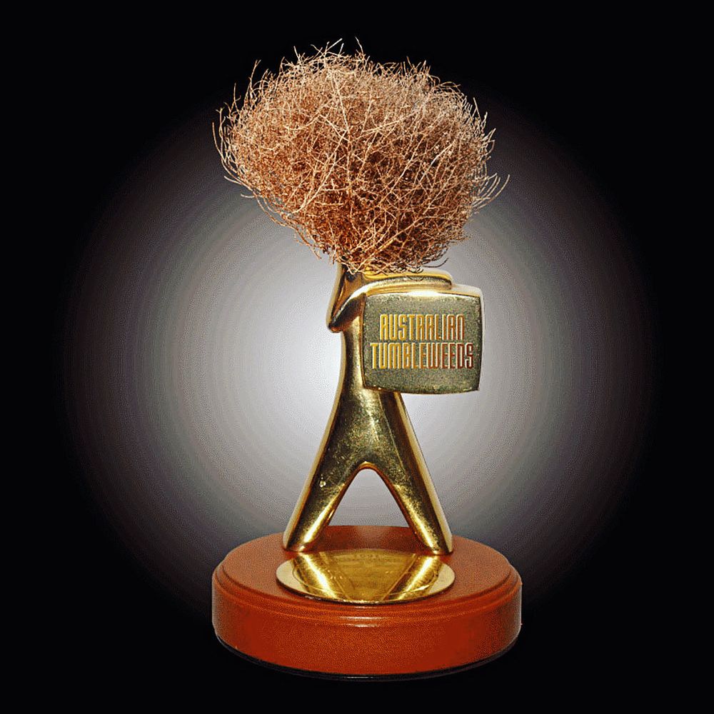 Australian Tumbleweeds Awards statuette 
