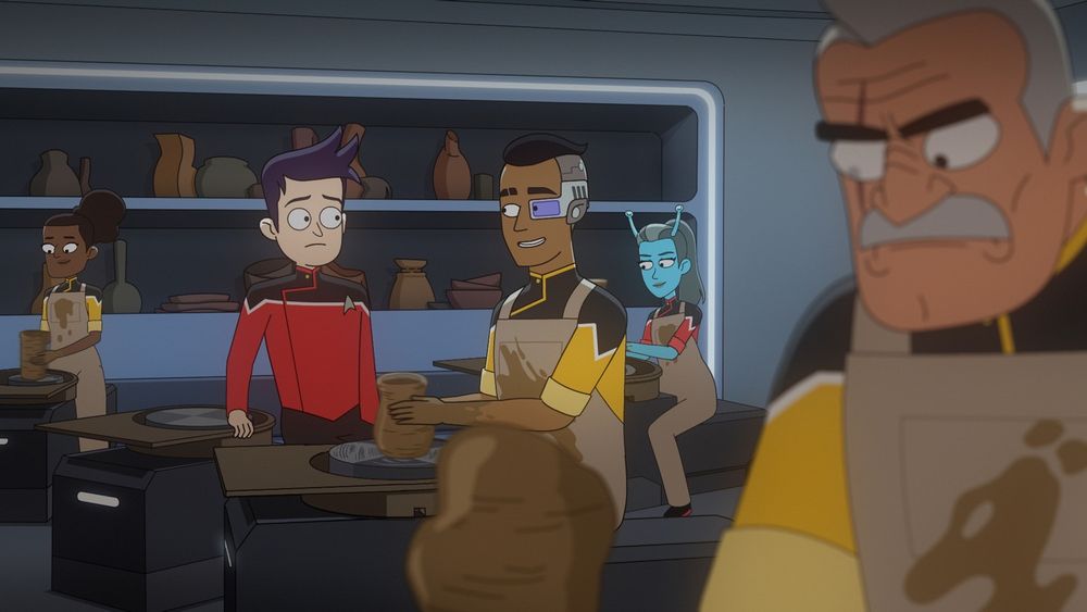Image from "wej Duj", episode 9 of season 2 of Star Trek: Lower Decks