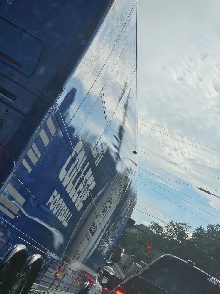 ESPN College Football bus heading to UGA.