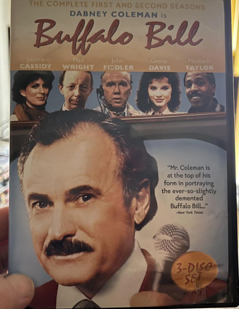 DVD of a television show titled Buffalo Bill starring Dabney Coleman