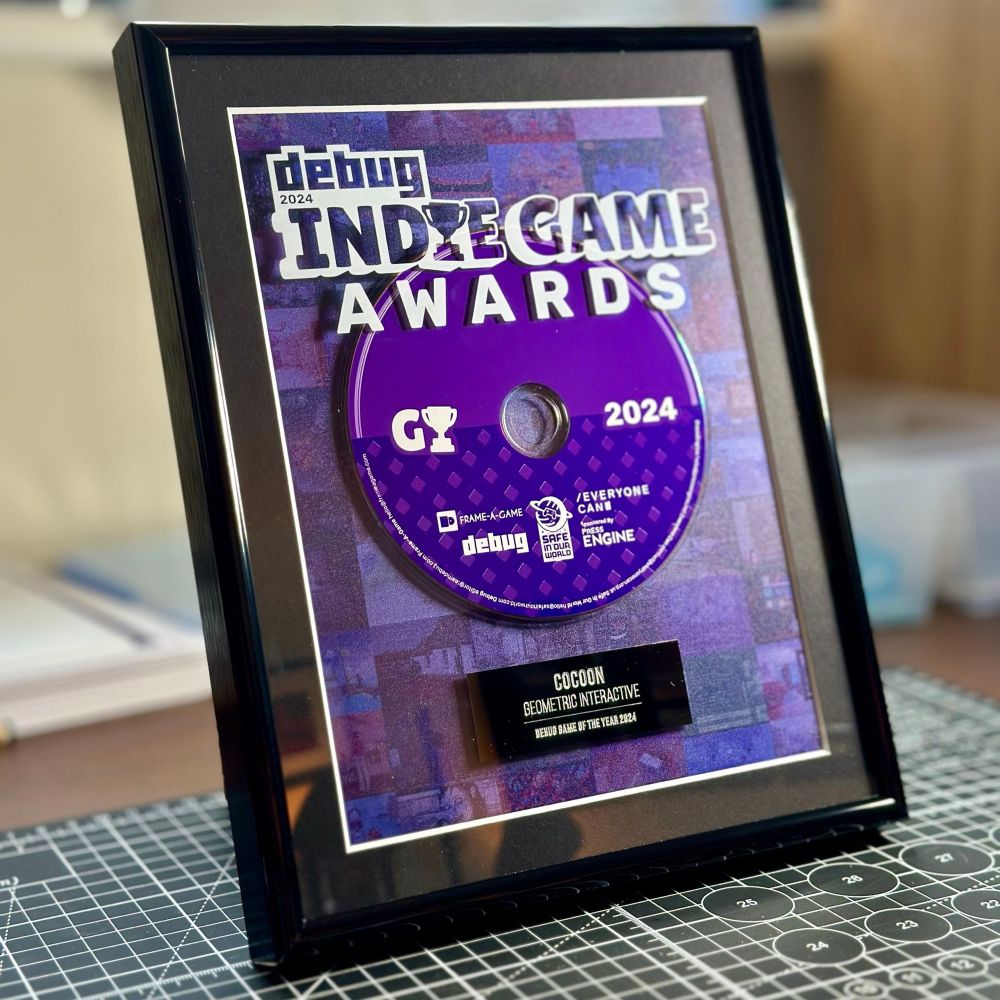 Indie Game Awards trophy
