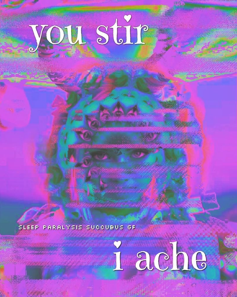 you stir
i ache 