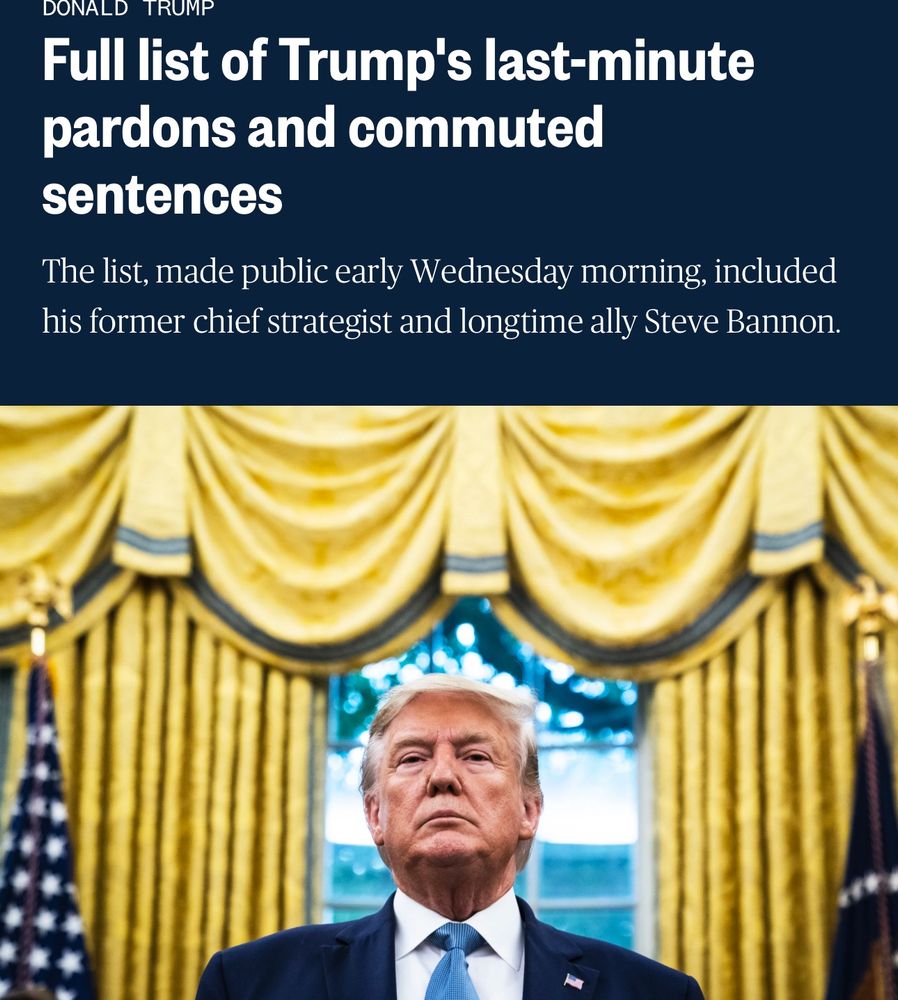 Quite a list.
