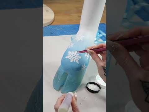 How I made winter hoof shoes ❄️