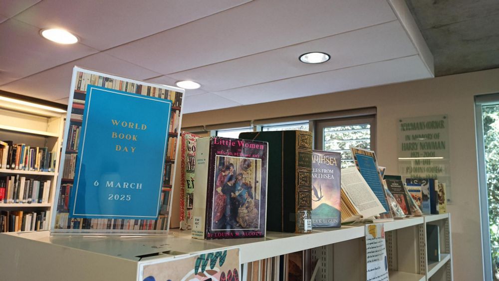 Shot of full world book day display